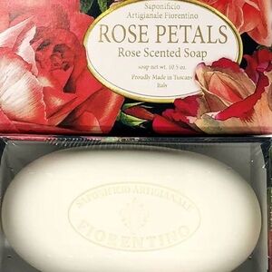 Rose Petals Soap - White